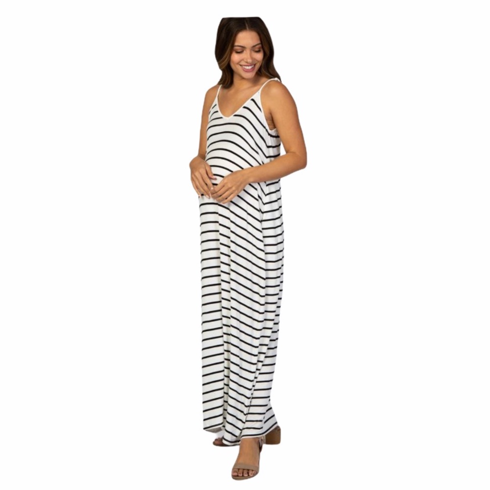 Pink Blush Maternity Maxi Dress
